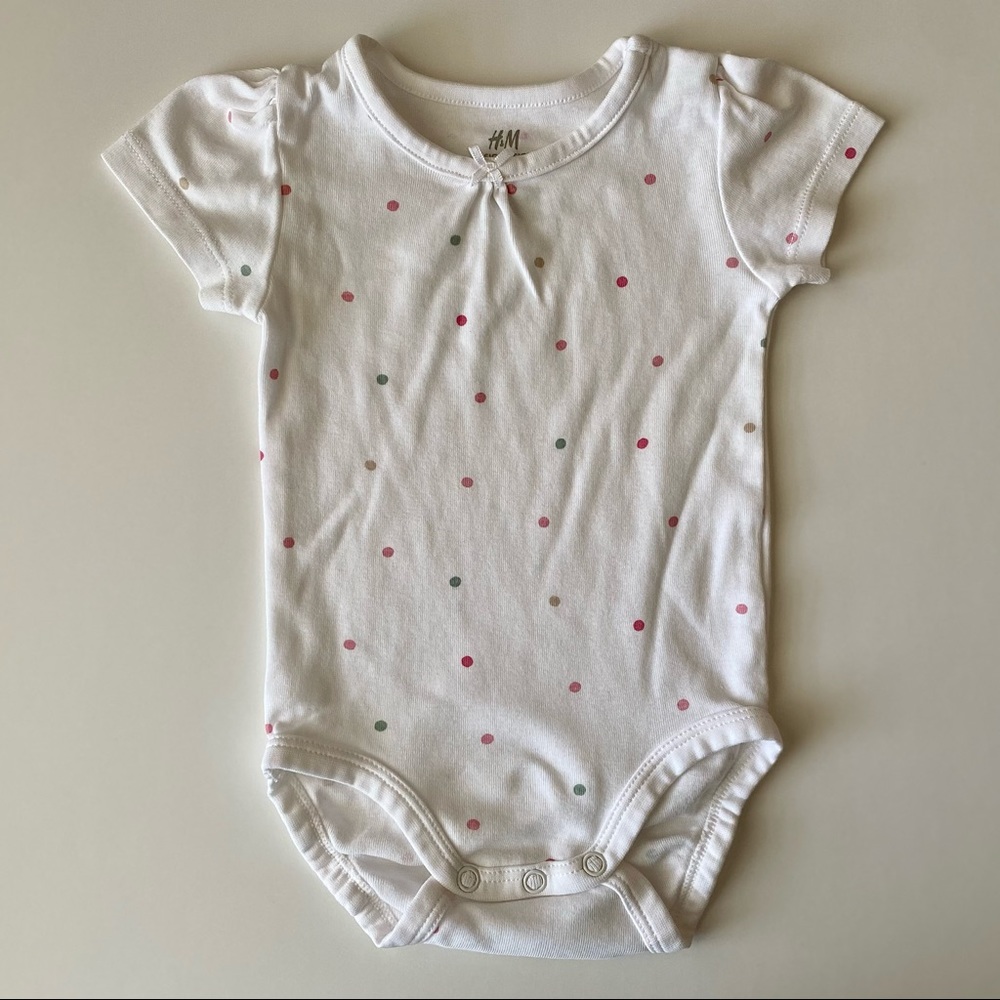 Polka Dotted Bodysuit